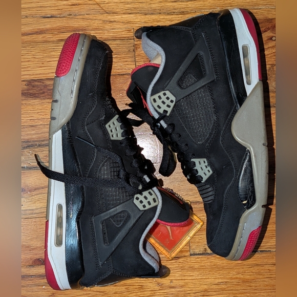 Nike Air Jordan 4 Bred 2012 - Picture 1 of 7